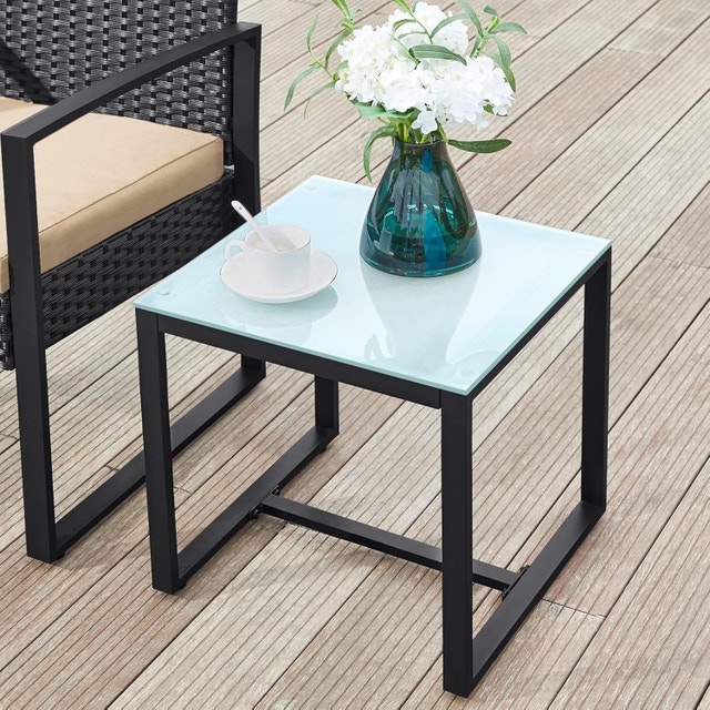 NEW SONGMICS 3-Piece Patio Set Outdoor Patio Garden Furniture - photo 5