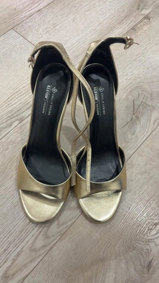 Gold Call it Spring Heels - 7.5 - photo 3
