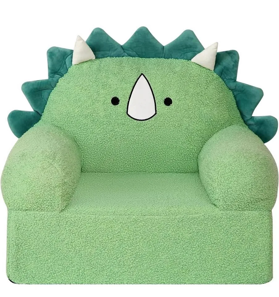 Brand New - Comfy Toddler Triceratops Chair thumbnail