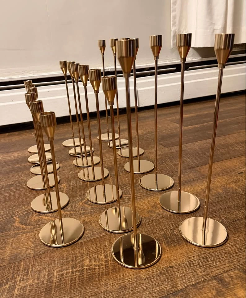 20 Candle holder- Rose gold - photo 3