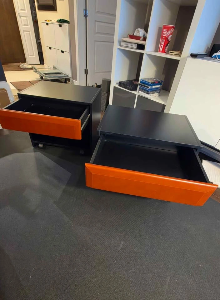 Matching Nightstands / Bedside Tables (Set of 2) - photo 2