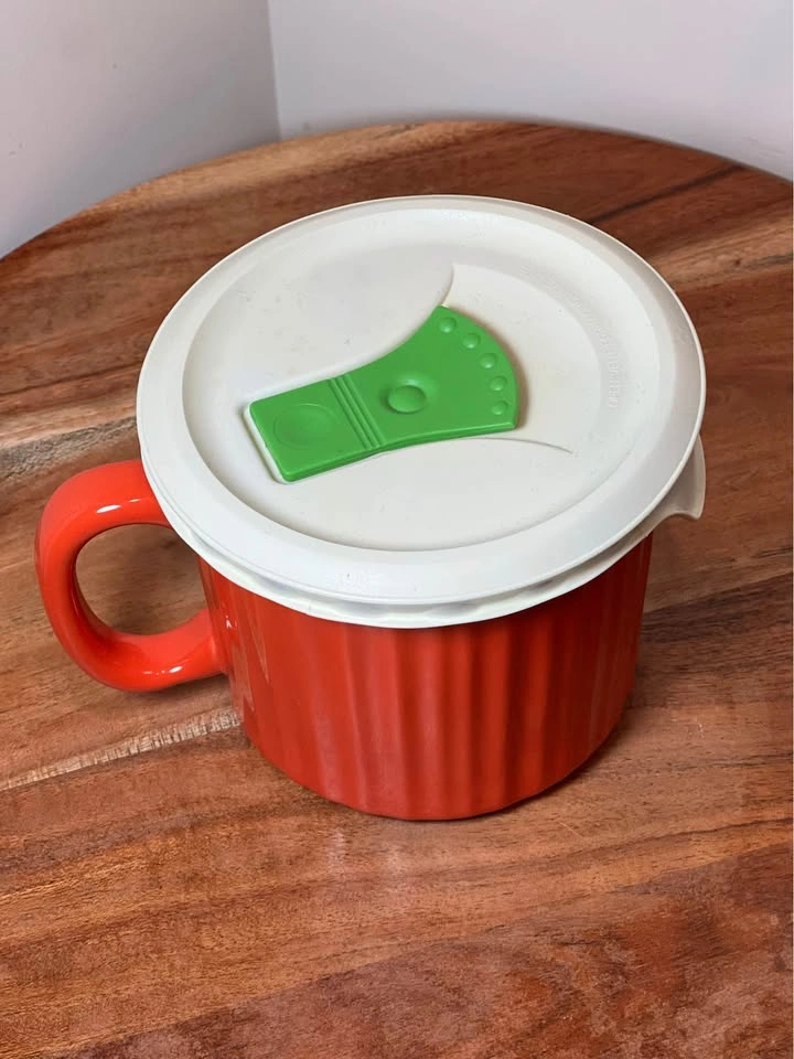 CorningWare Colours 20 oz Stoneware Meal Mug with Vented Lid - photo 2