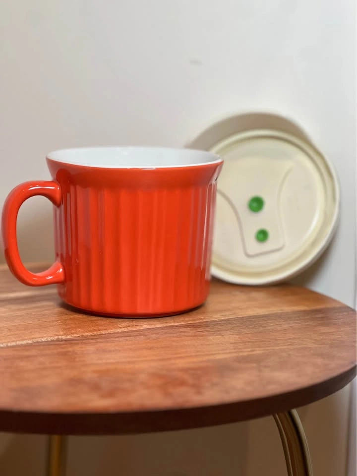 CorningWare Colours 20 oz Stoneware Meal Mug with Vented Lid - photo 5
