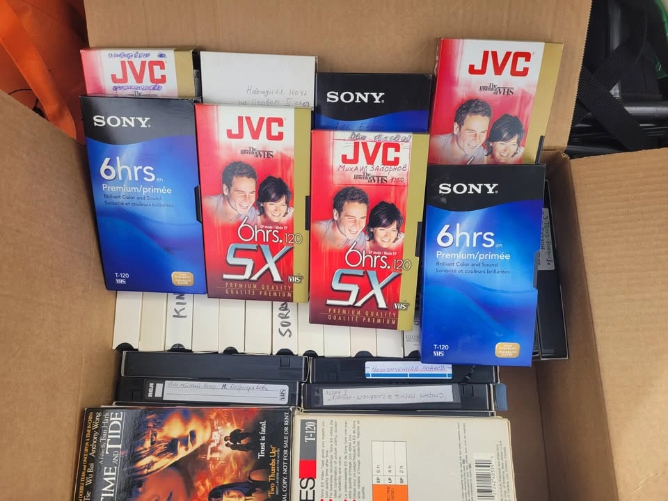 VHS Russian tapes lot VCR Around 50pc - photo 2
