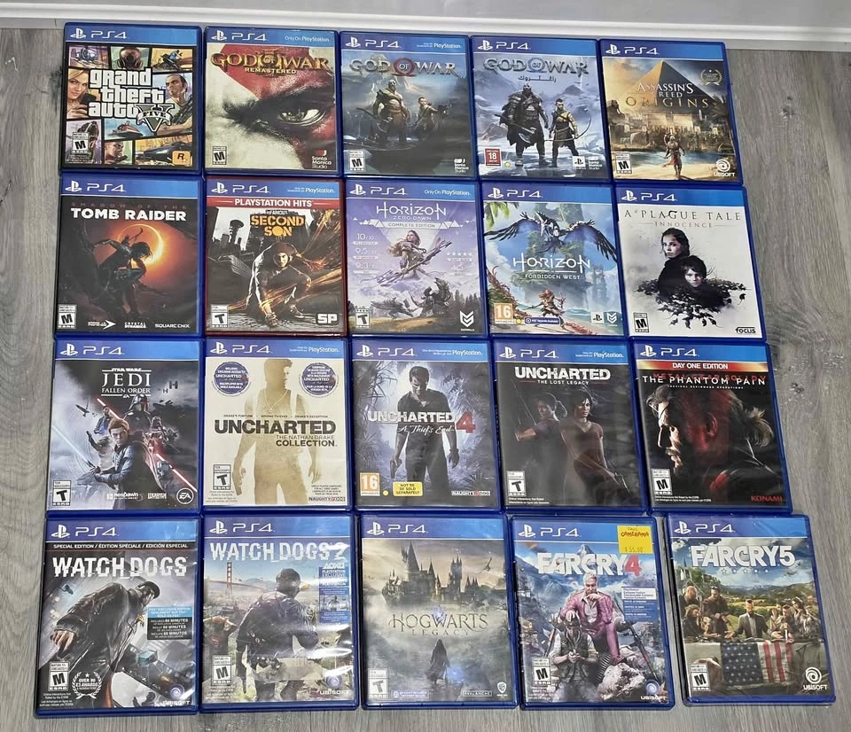 Sony PlayStation 4 Game Bundle - 20 Games