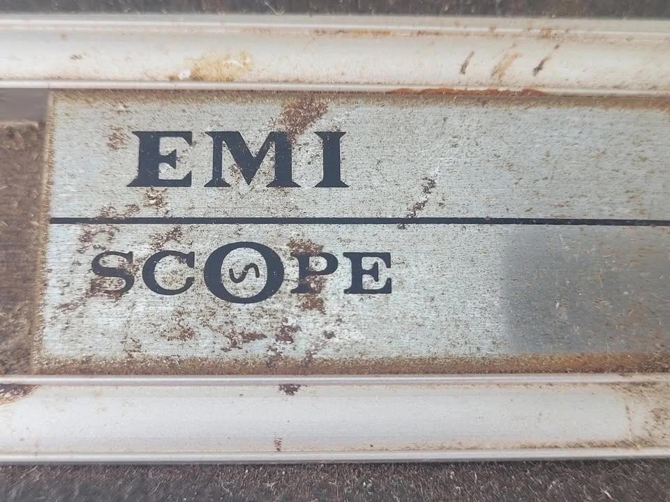 Old Vintage Portable Turntable RARE EmiScope 1966 - photo 2