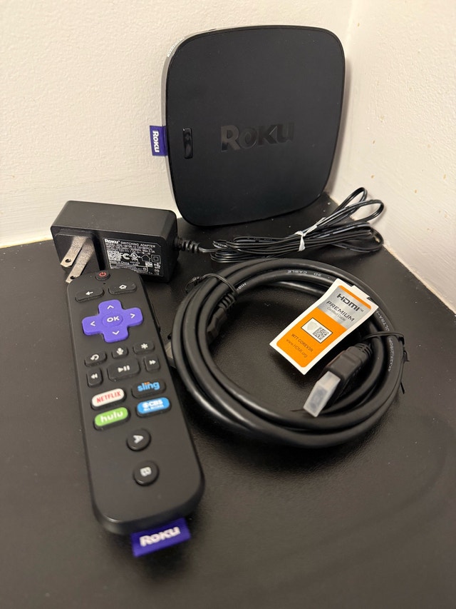 Roku Ultra 4K Streaming Player with voice remote