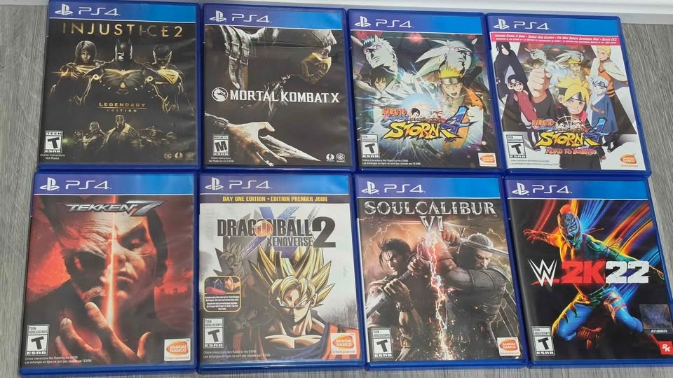PS4 Fighting Game Bundle - 8 Games - photo 2