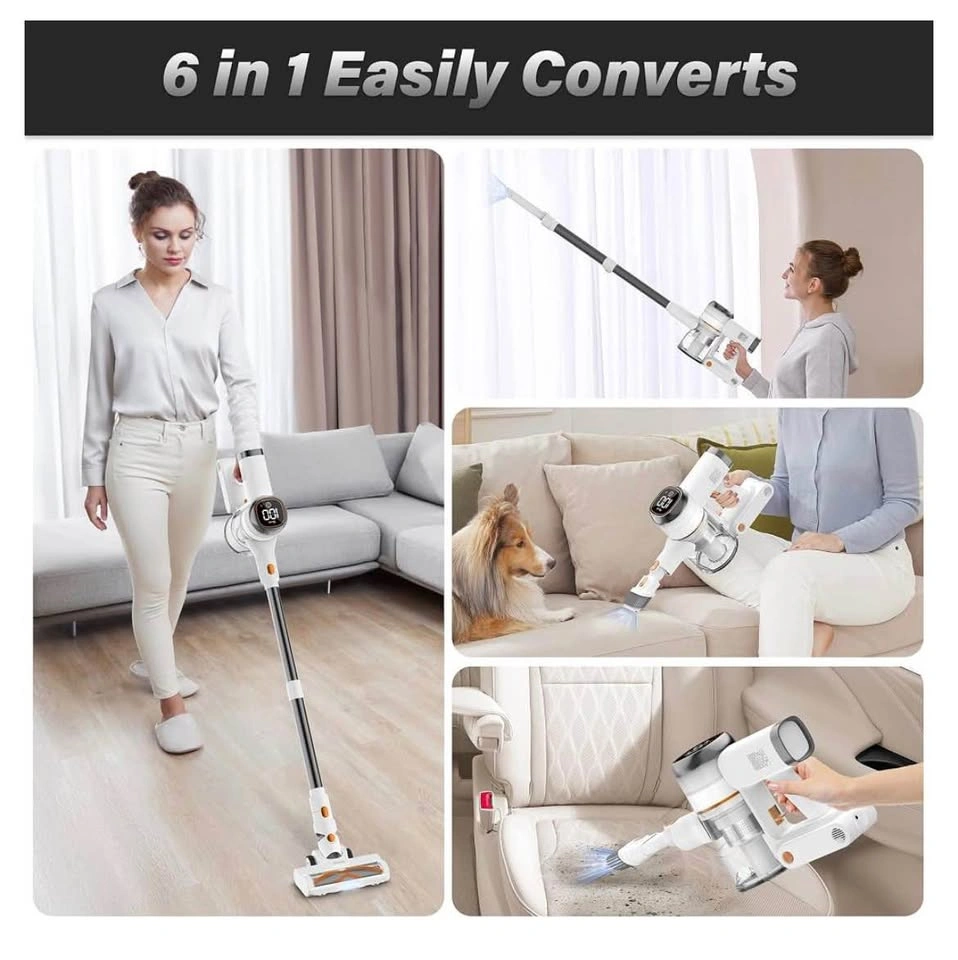 V500 Cordless Vacuum Cleaner 40000Pa/450W Stick Vacuum - photo 4