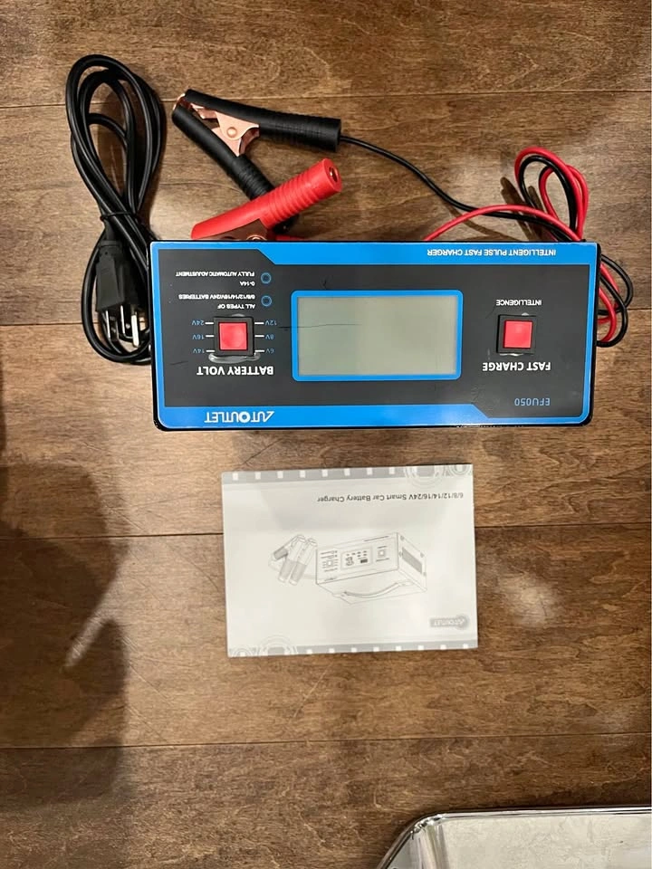 EFU050 Smart Car Battery Charger 6V-24V