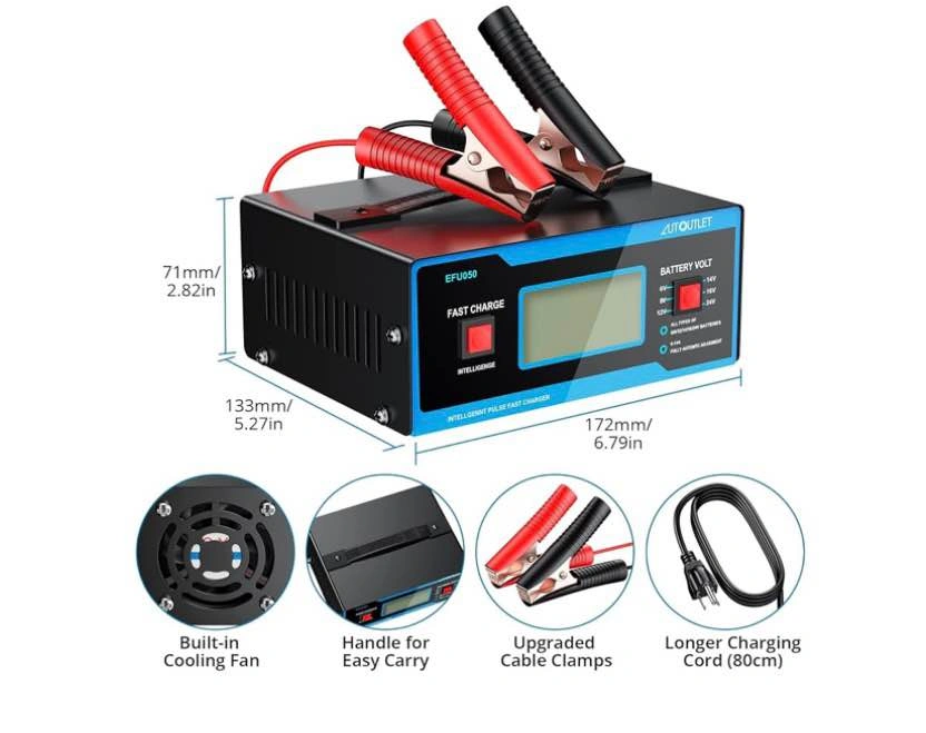 EFU050 Smart Car Battery Charger 6V-24V - photo 5