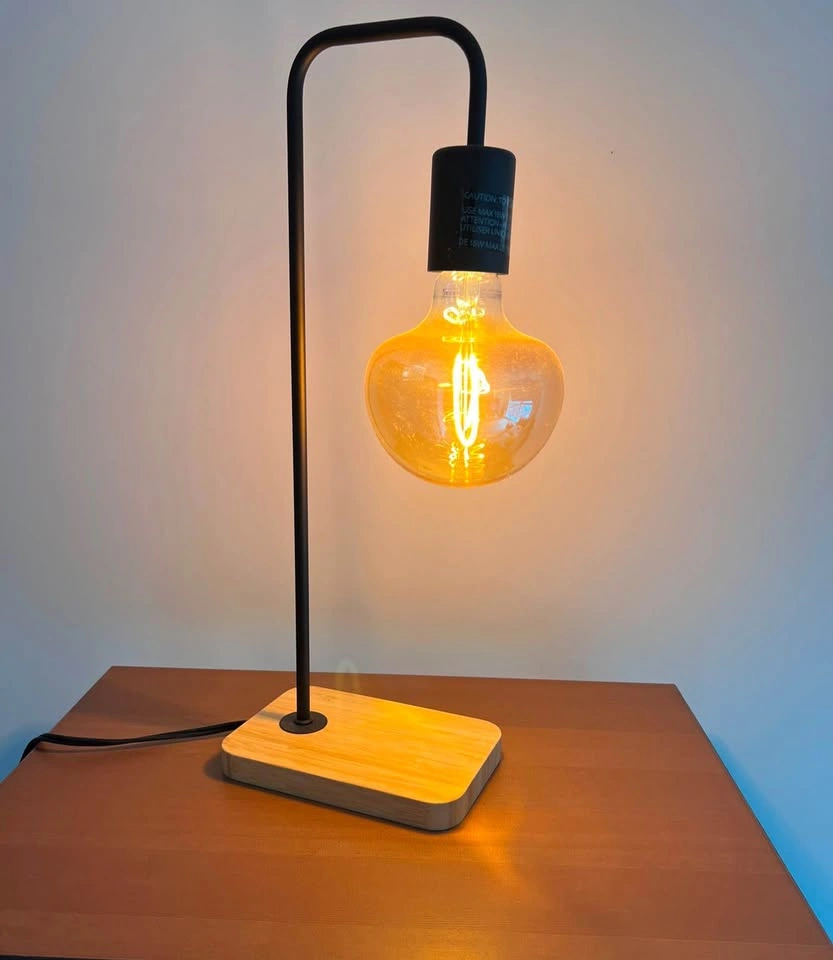 Metal Table Lamp with Led Bulb - photo 2