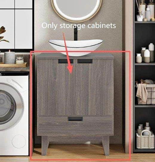 Bathroom Vanity Storage Cabinet