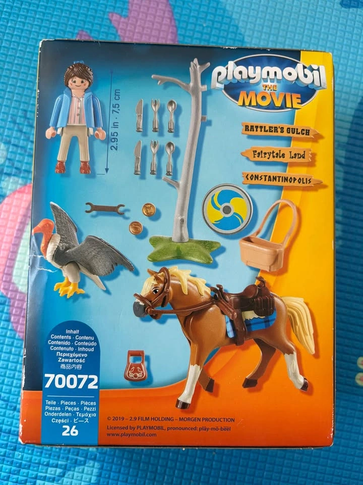 Playmobil The Movie Marla with Horse 70072 - photo 2