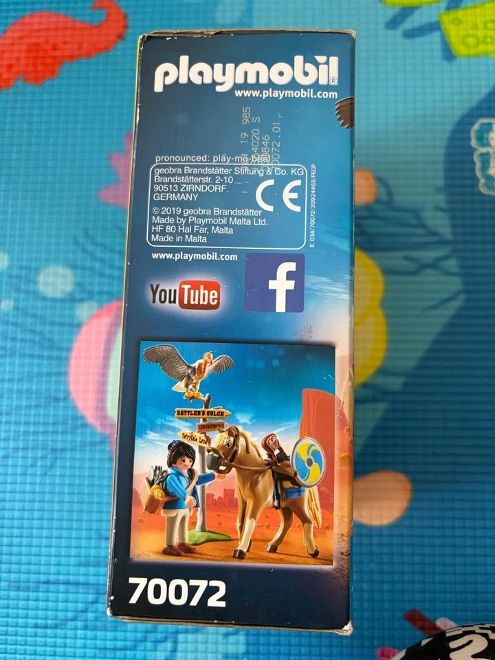 Playmobil The Movie Marla with Horse 70072 - photo 4