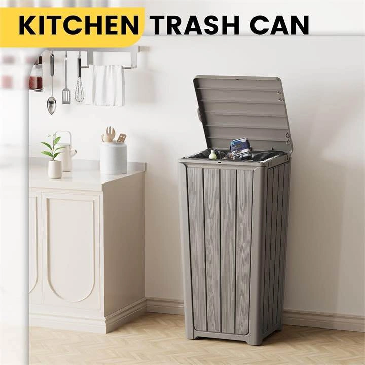 Weatherproof Outdoor Trash Can - photo 2
