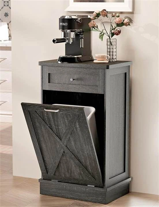 Tilt-Out Trash Cabinet