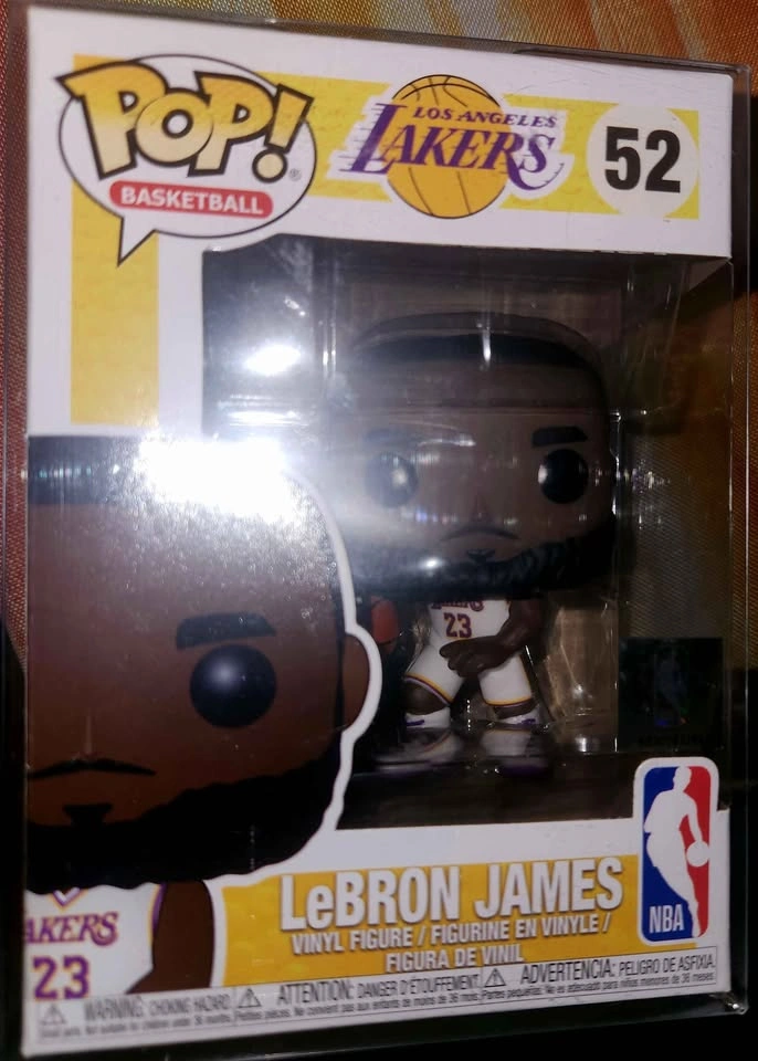 Funko Pop! NBA Basketball LeBron James Los Angeles Lakers #52 - photo 2