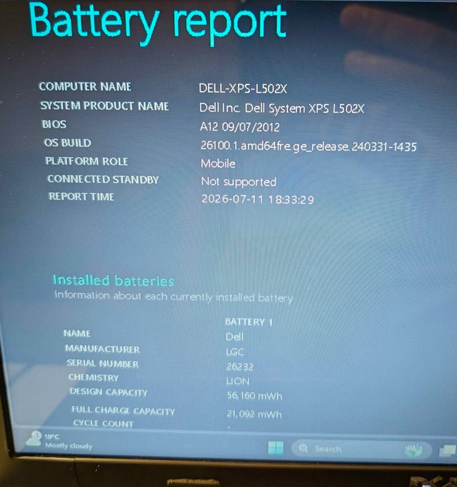Dell XPS L502X i7 15.6" 8G/256G/1G GPU Win 11 + Office - photo 4