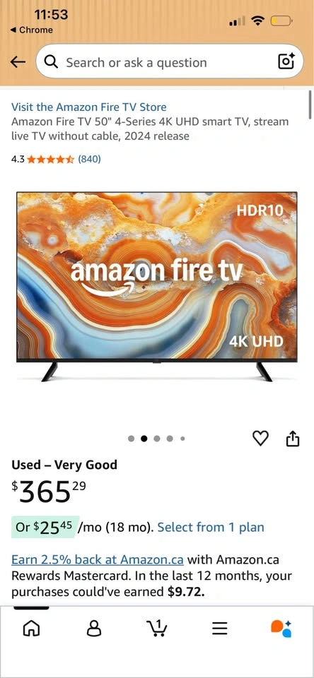 Amazon Fire TV 50" 4-Series 4K UHD Smart TV - photo 4