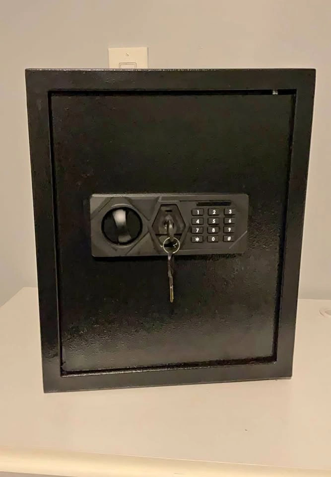 Black Digital Security Safe