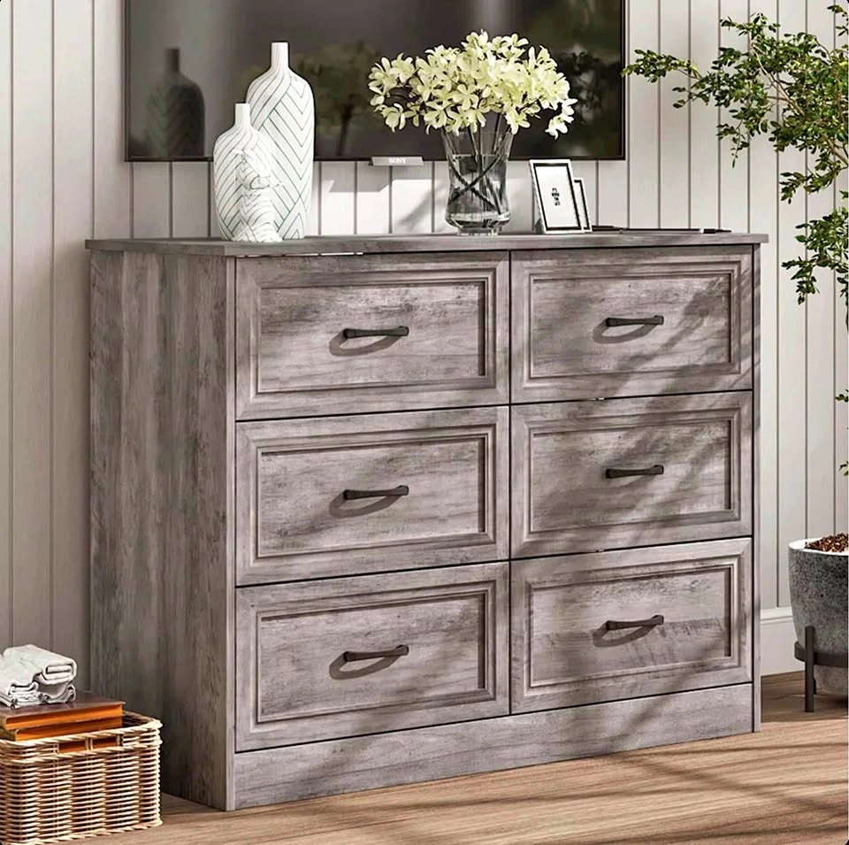 Gray dresser