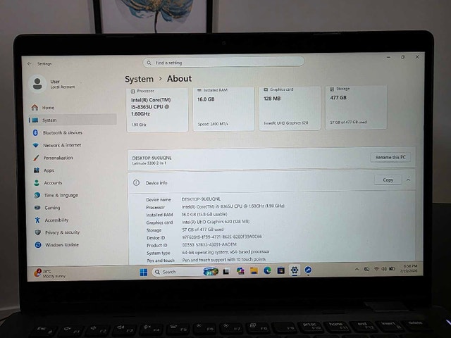 Dell Latitude 5300 2-in-1 Laptop - photo 2