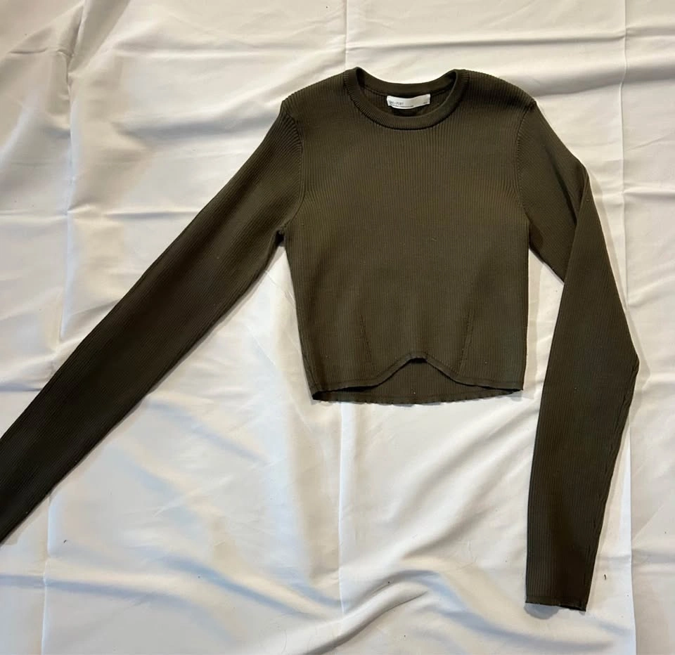 Oak and Fort Cropped Shirt