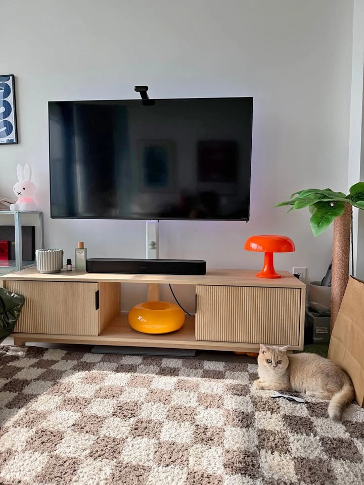 Oak Wood TV Stand