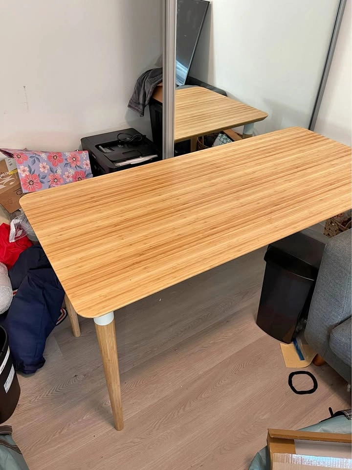 IKEA ANFALLARE / HILVER Bamboo Desk – Great Condition