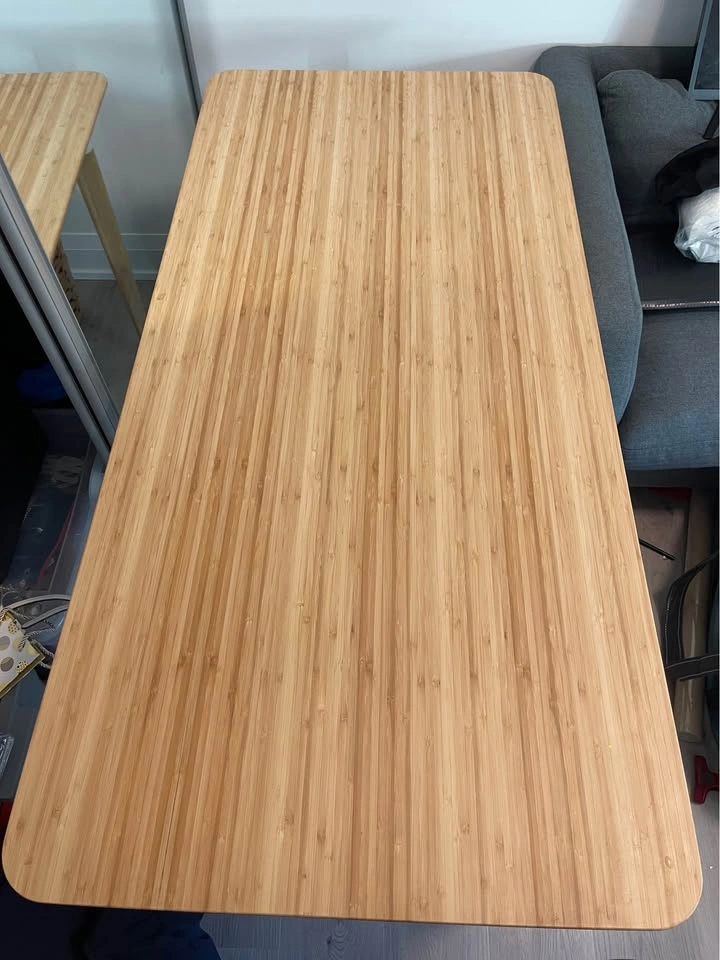 IKEA ANFALLARE / HILVER Bamboo Desk – Great Condition - photo 3