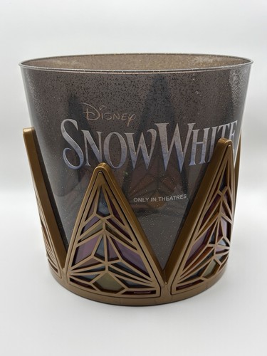Disney Snow White Movie Theatre Popcorn Bucket With Removable Cr - photo 2