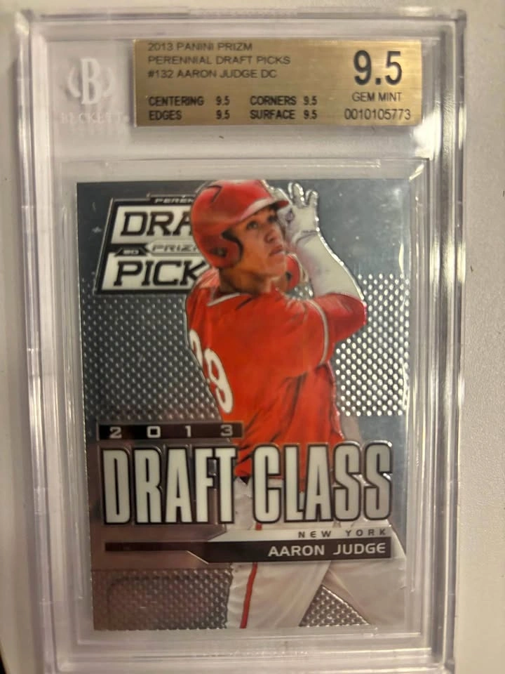 Aaron judge draft class beckets 9.5