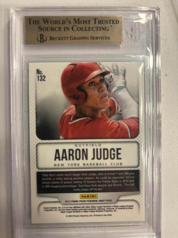 Aaron judge draft class beckets 9.5 - photo 2
