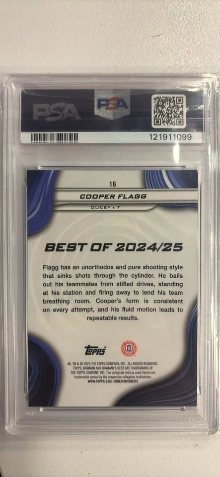 Cooper Flagg rookie 199/199 Final Print - photo 2