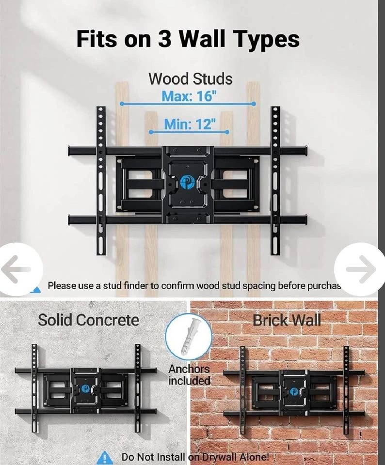 TV mount - for 37” to 84” (full motion) - photo 3