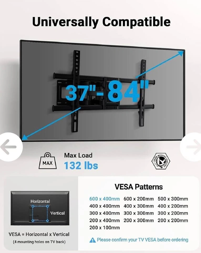 TV mount - for 37” to 84” (full motion) - photo 4