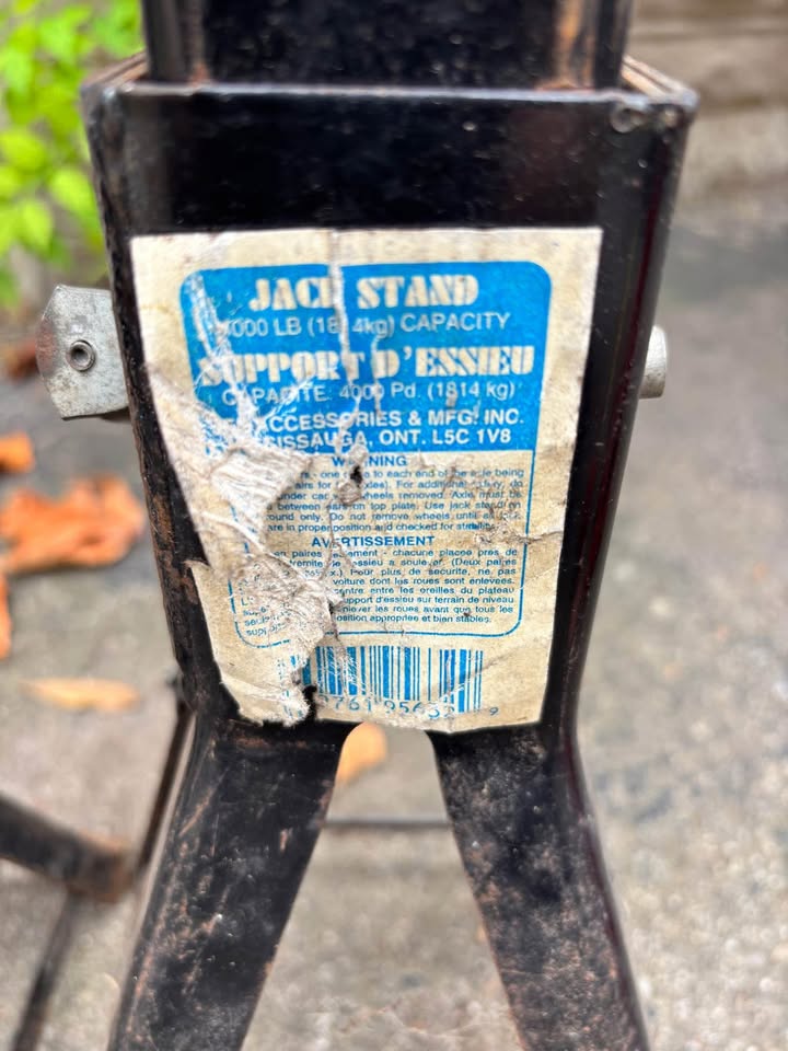 Jack stands axle stands trailer stands - photo 3