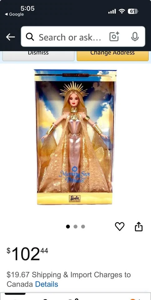 Barbie Morning Sun Princess image indicator(2)