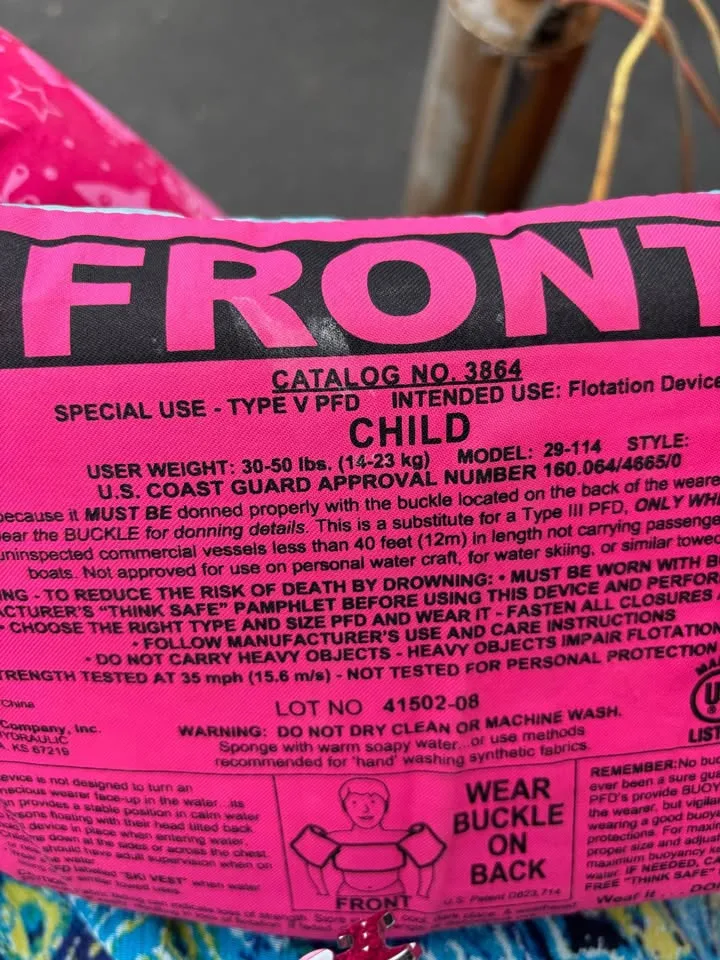 Swim floaters for young child $5 each image indicator(2)