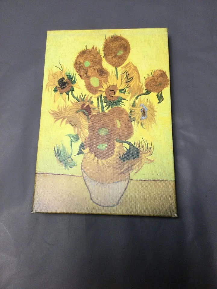 Artwork Wall Art Painting Canvas Wooden Frame / $3 each - photo 2
