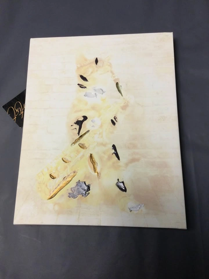 Artwork Wall Art Painting Canvas Wooden Frame / $3 each - photo 4