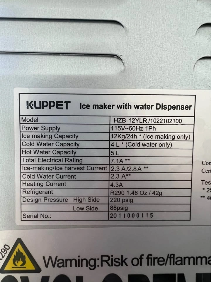 KUPPET Ice Maker Water Dispenser - photo 4