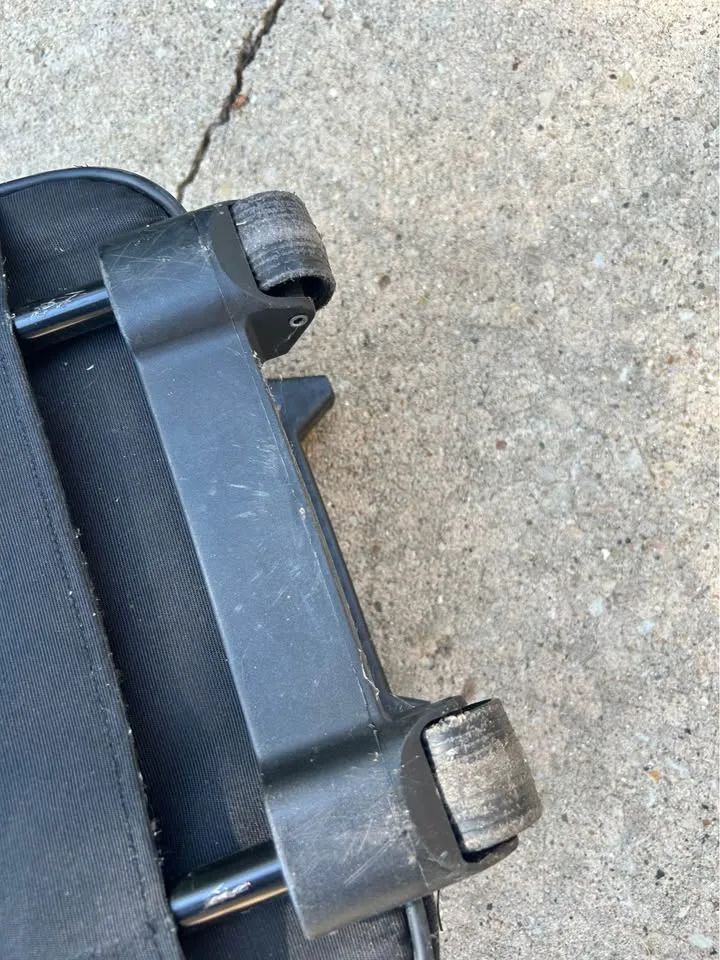 Black Suitcase with Handle image indicator(8)