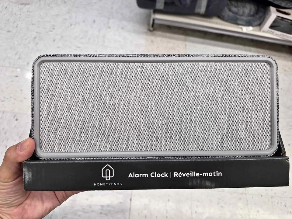 Brand New Fabric Alarm Clock