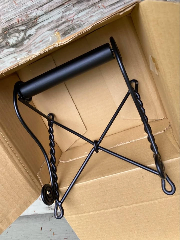 IKEA 20” Towel Rack and Toilet Paper Roll Holder set - photo 2