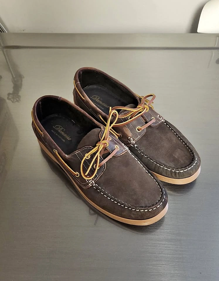 Danassa Men Leather Boat Shoes - EU 41