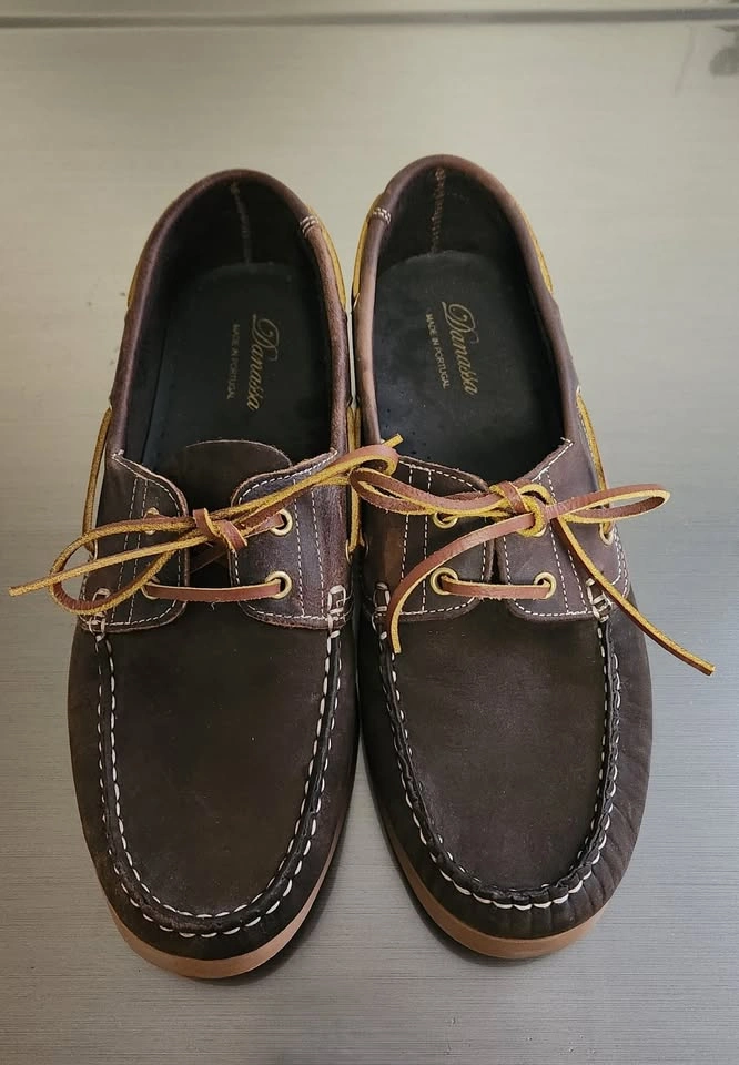 Danassa Men Leather Boat Shoes - EU 41 - photo 2