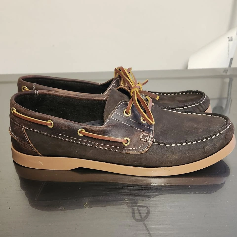 Danassa Men Leather Boat Shoes - EU 41 - photo 3
