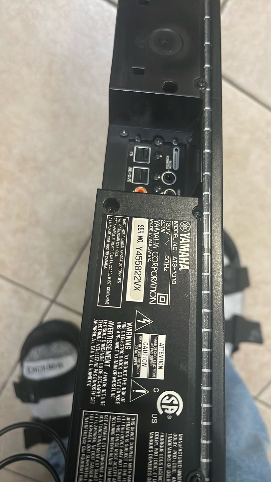 Barra De Sonido Yamaha Buen Estado - photo 3